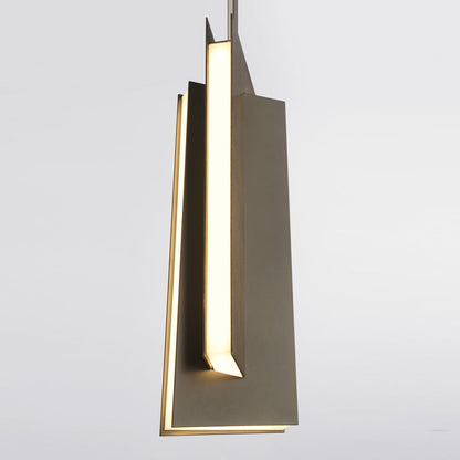 Intersezioni LED Pendant Light in Detail.