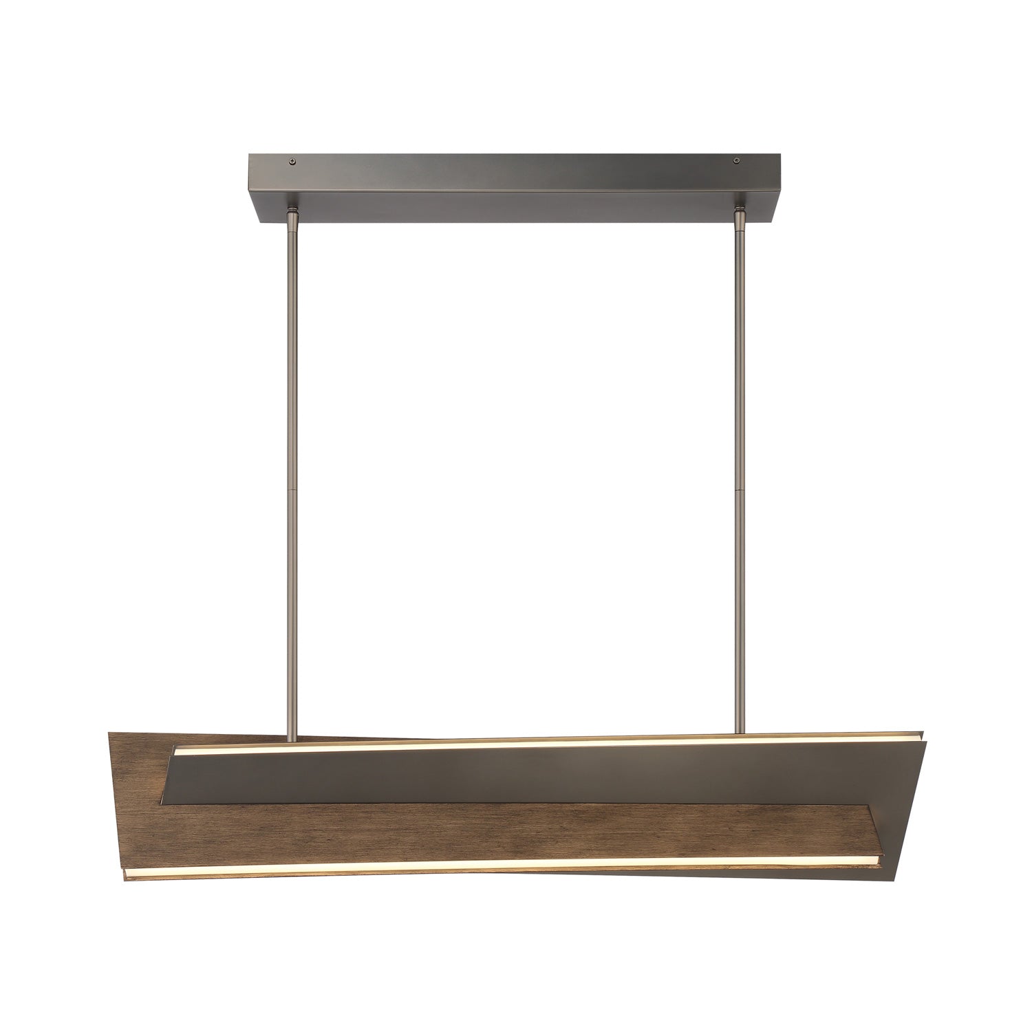 Intersezioni Linear LED Pendant Light (36.25-Inch).