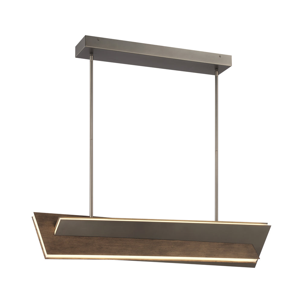 Intersezioni Linear LED Pendant Light in Detail.
