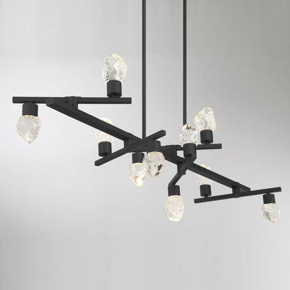Kosmyc LED Linear Pendant Light in Detail.