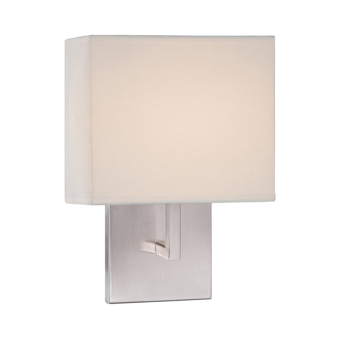 Kovacs LED Wall Light in Brushed Nickel.