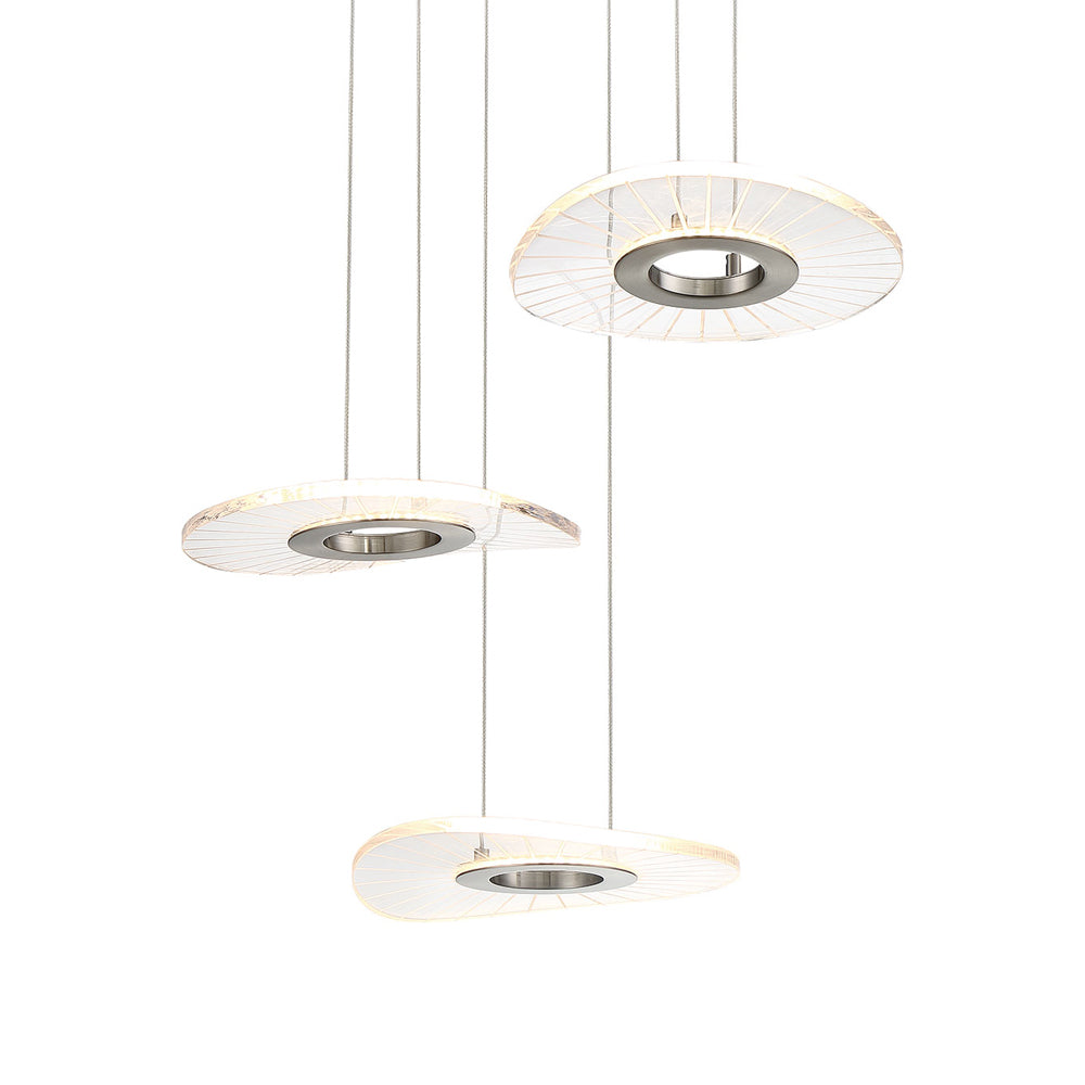 Light Ray LED Pendant Light in Detail.