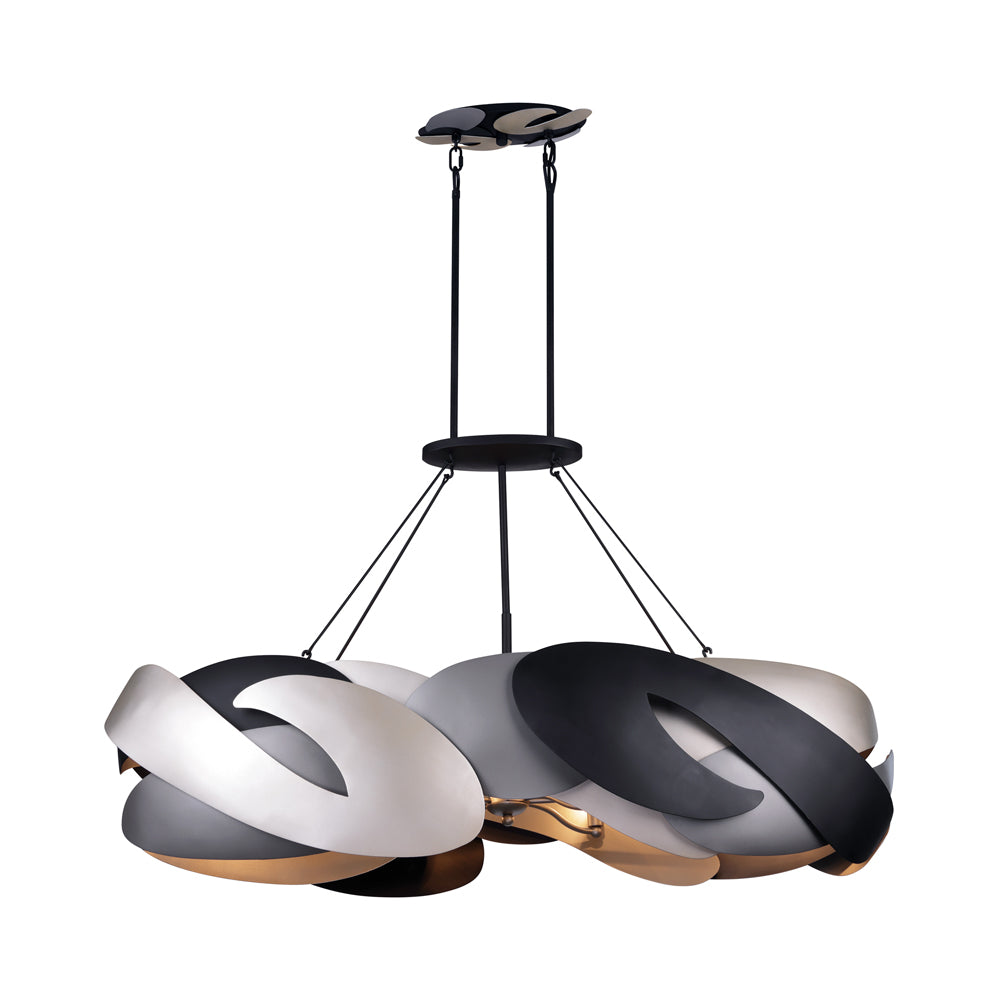 Metalo Misto Linear Pendant Light in Detail.