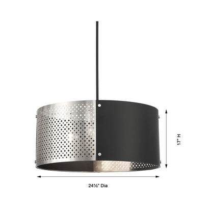 Noho Pendant Light - line drawing.