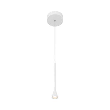Piccolo LED Pendant Light in Matte White.