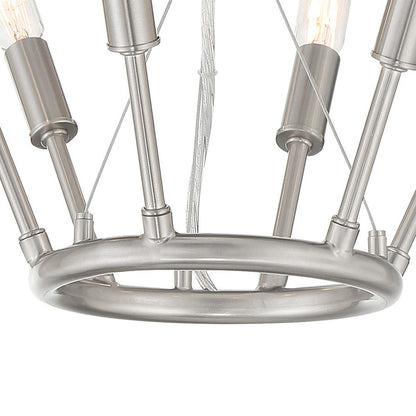 Royalty Semi Flush Mount Ceiling Light in Detail.