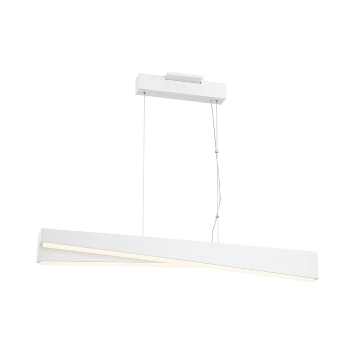 So Inclined LED Linear Pendant Light (35.5-Inch).