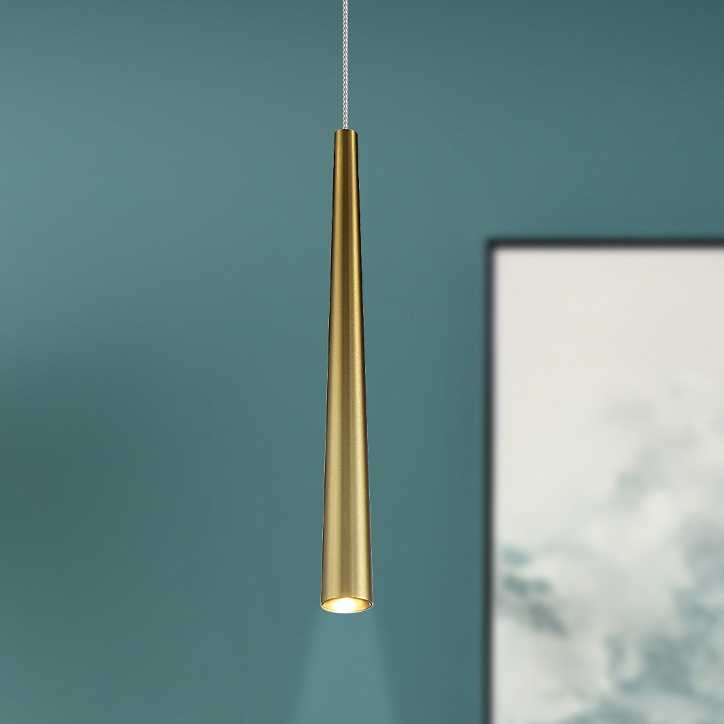 Stretch LED Pendant Light in Detail.