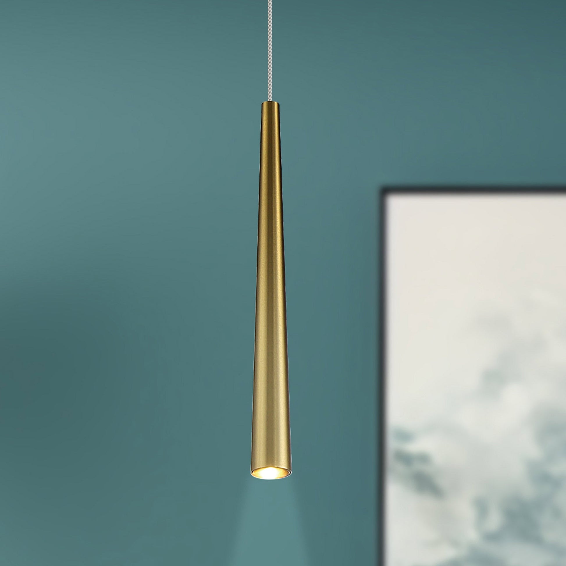Stretch LED Pendant Light in Detail.
