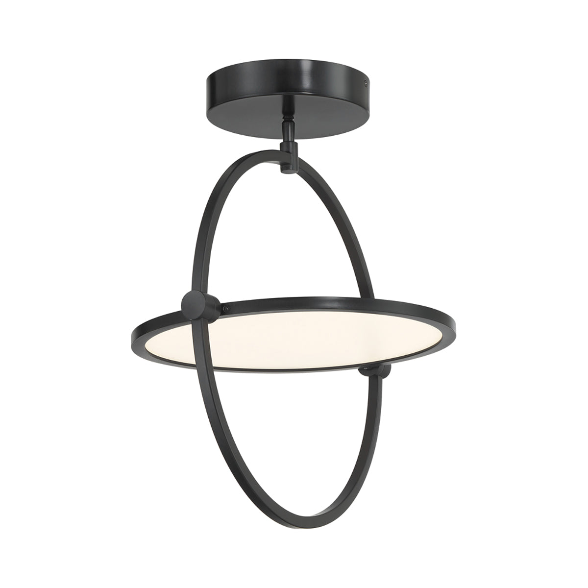 Studio 23 LED Semi Flush Mount Ceiling Light in Detail.