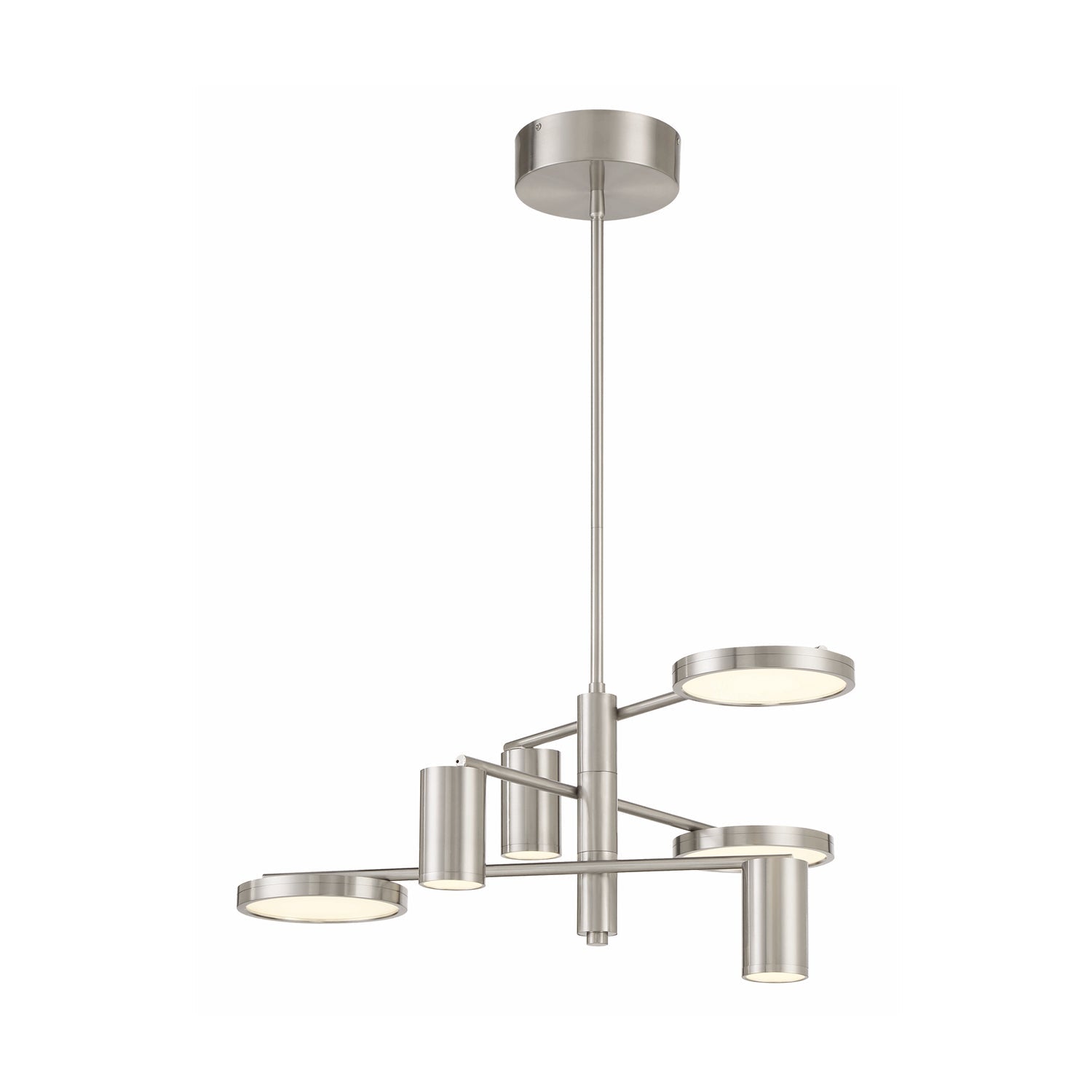 Swivel LED Chandelier (6-Light).