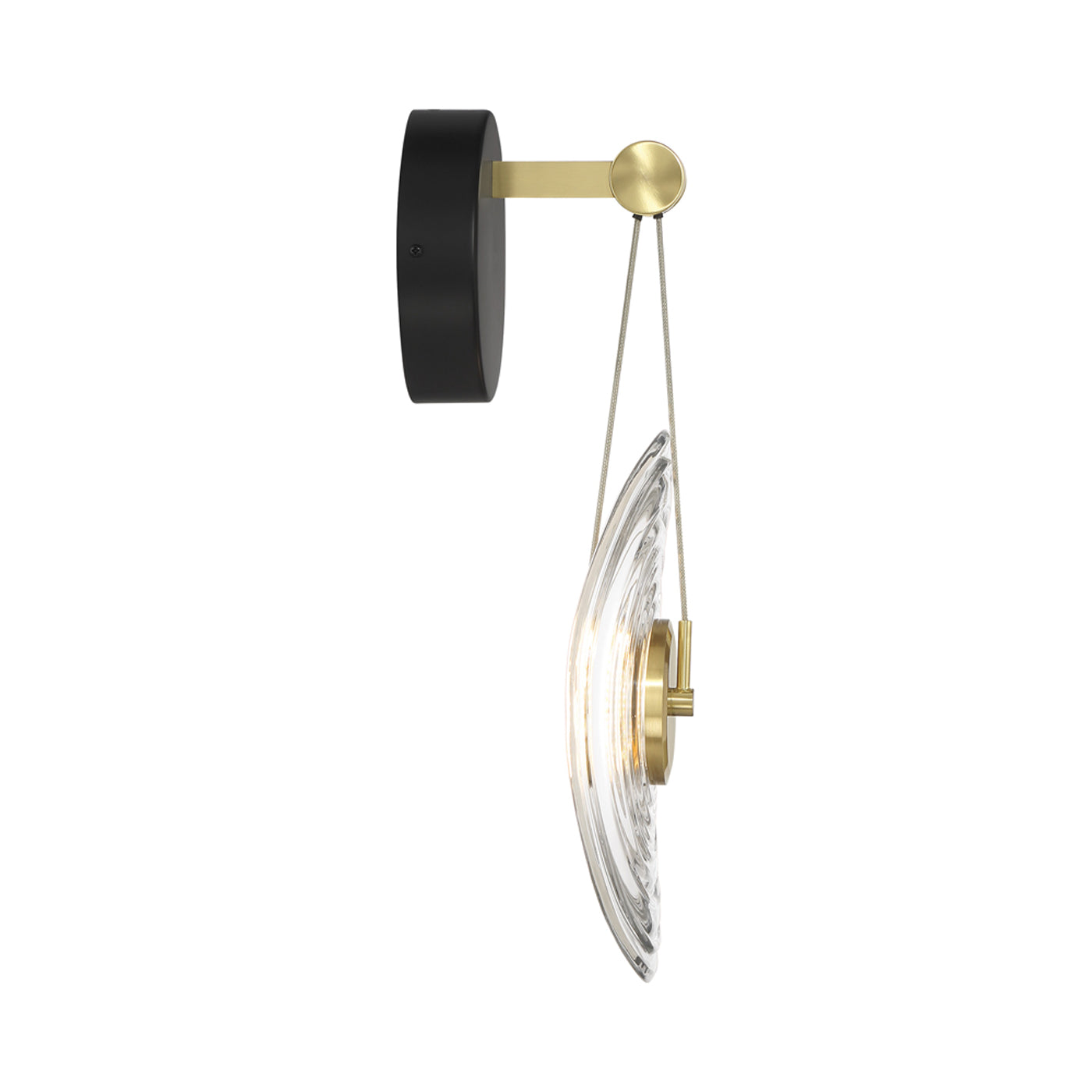 Topknot LED Wall Light in Detail.