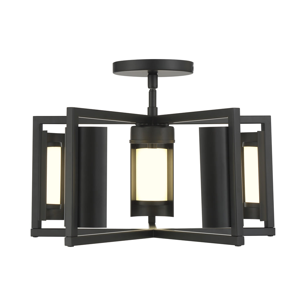 Trizay LED Semi Flush Mount Ceiling Light in Detail.