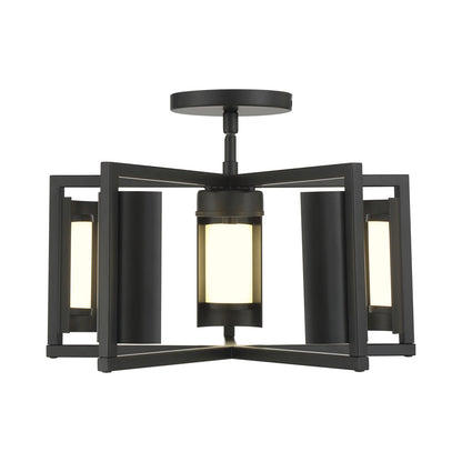 Trizay LED Semi Flush Mount Ceiling Light in Detail.