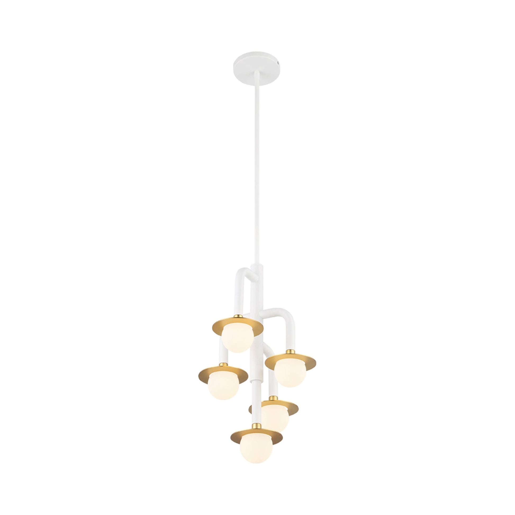 Tubular Chandelier.