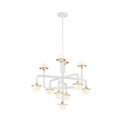 Tubular Chandelier in Detail.