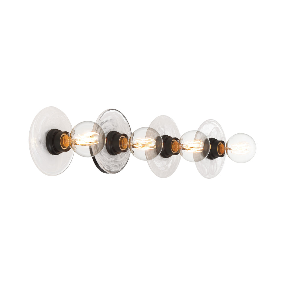 Vapors Bath Vanity Light in Detail.