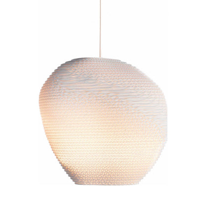 Allyn Pendant Light in White.