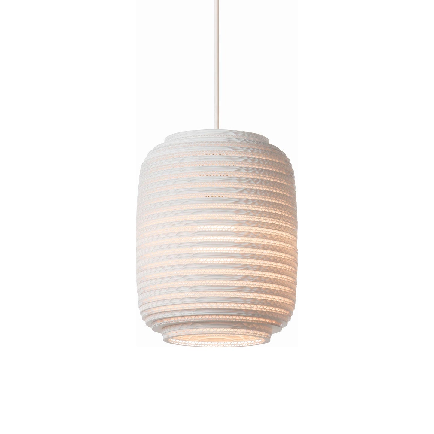 Ausi Pendant Light in White (Small).