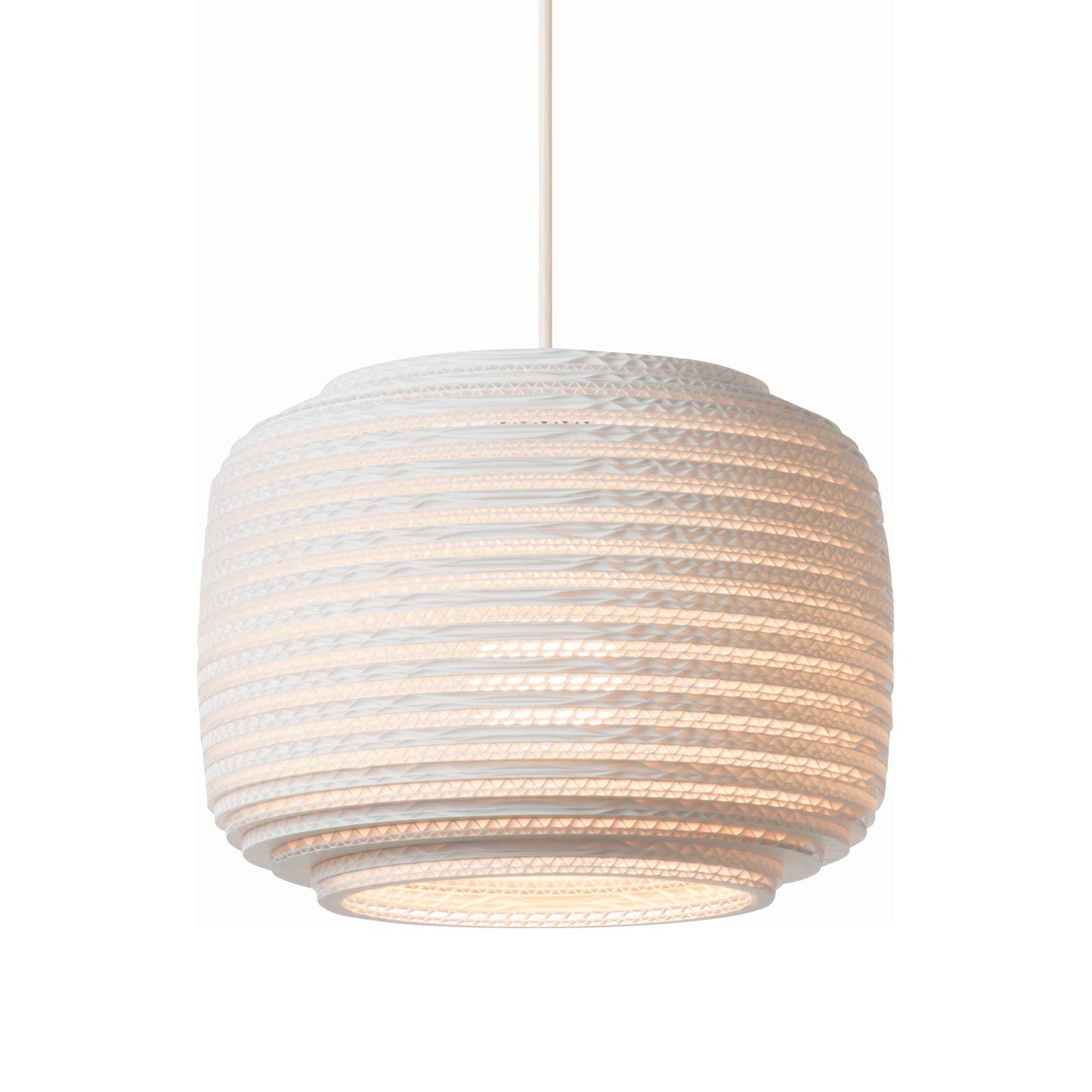 Ausi Pendant Light in White (Medium).