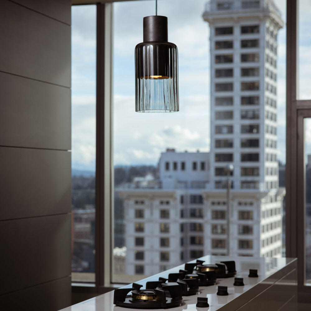 Barro Pendant Light in kitchen.