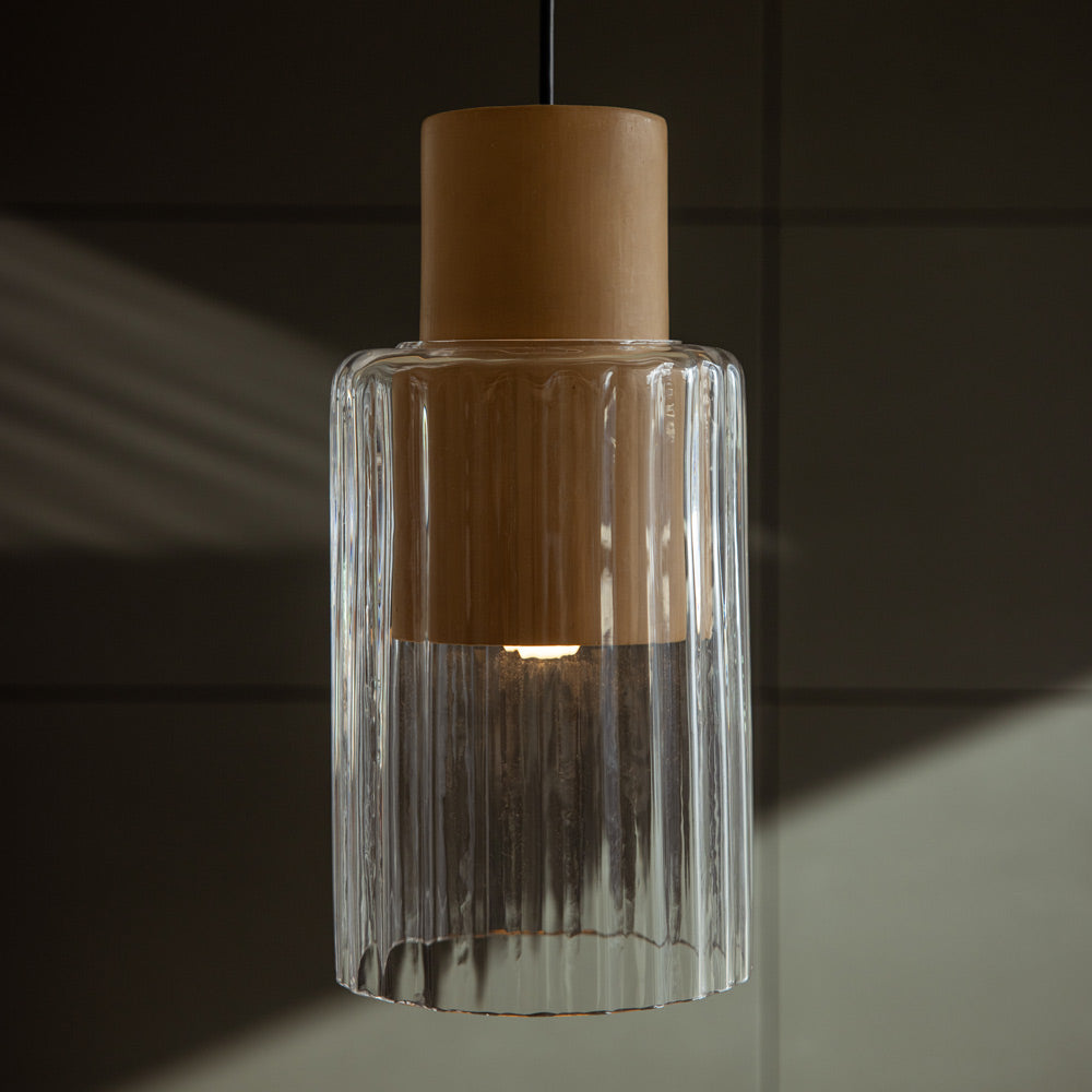 Barro Pendant Light in room.