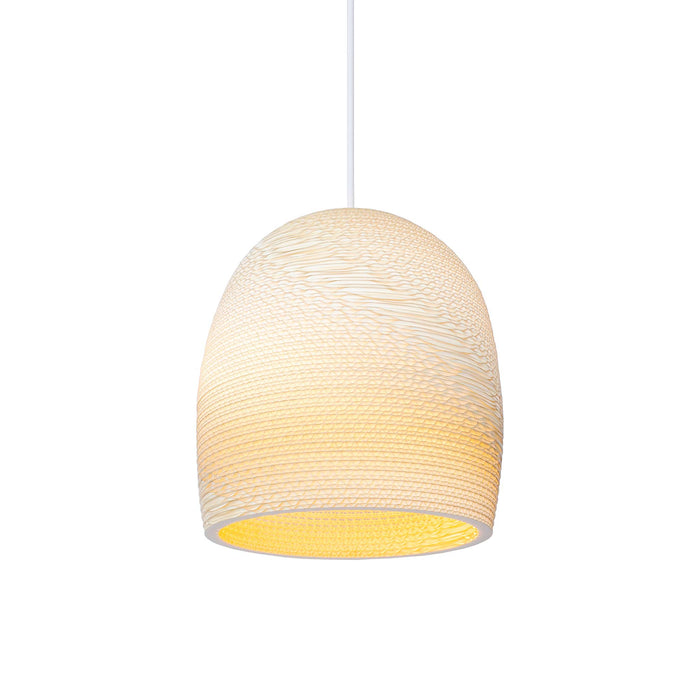 Bell Pendant Light in Blonde (Small).