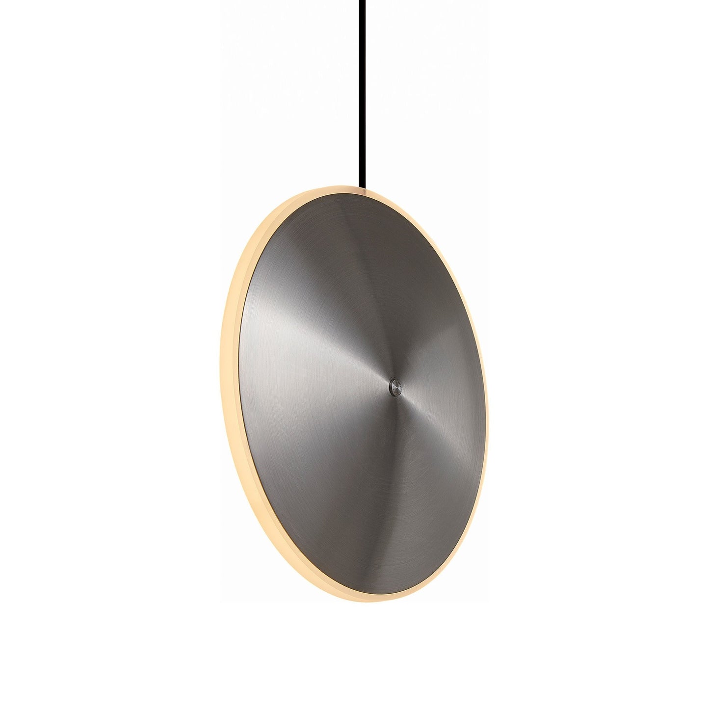 Chrona LED Vertical Pendant Light in Stainless Steel (Medium).