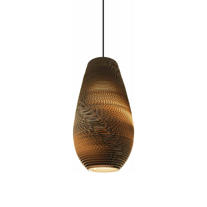 Drop Pendant Light in Natural (Small).