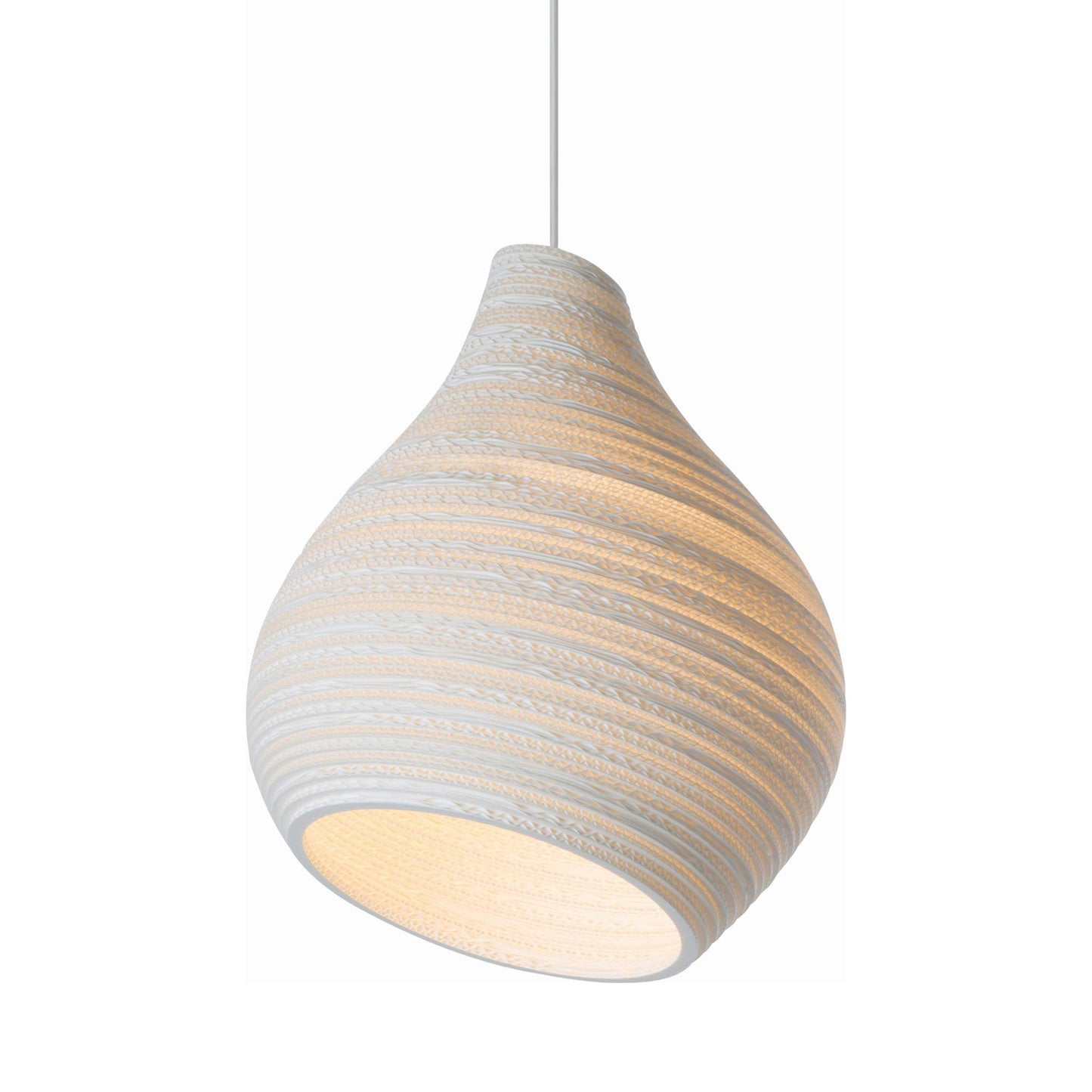 Hive Pendant Light in White (Large).