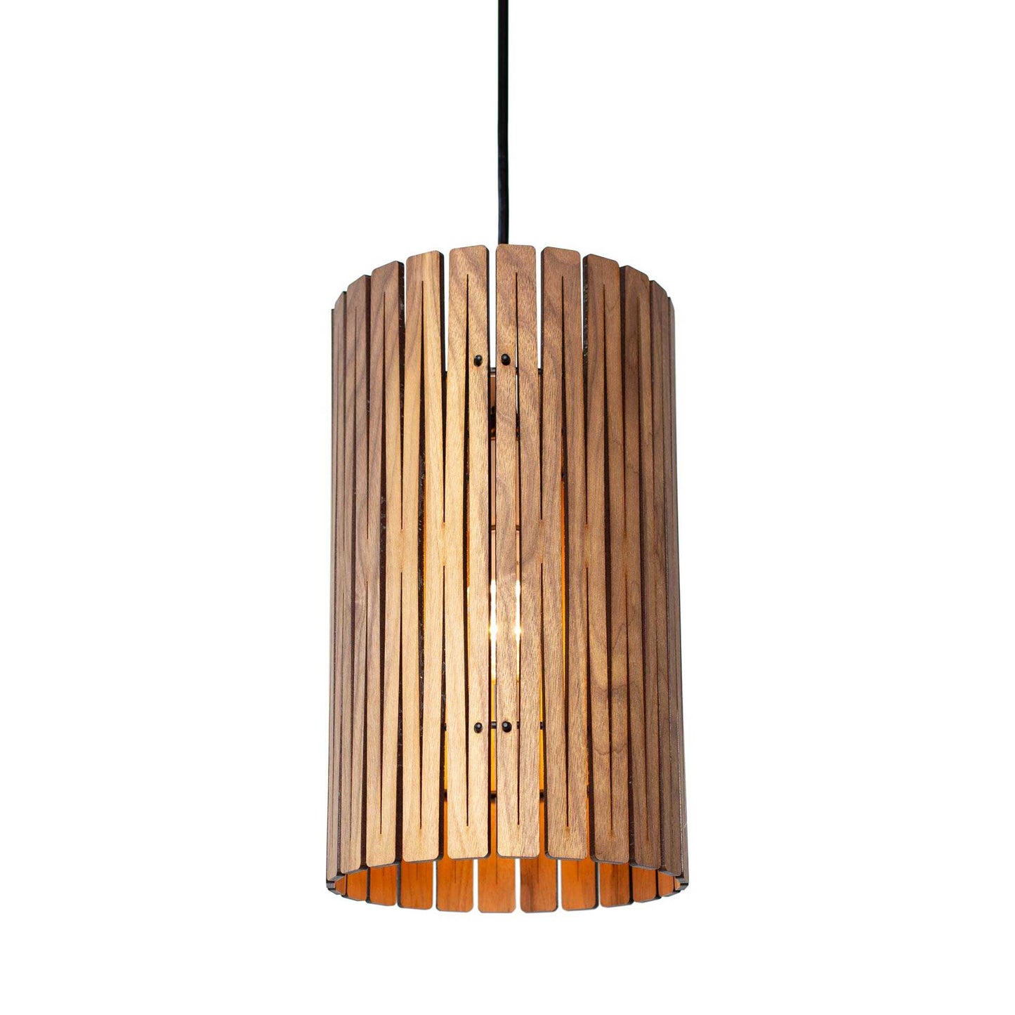 Kerflights P2 Pendant Light in Black Walnut.