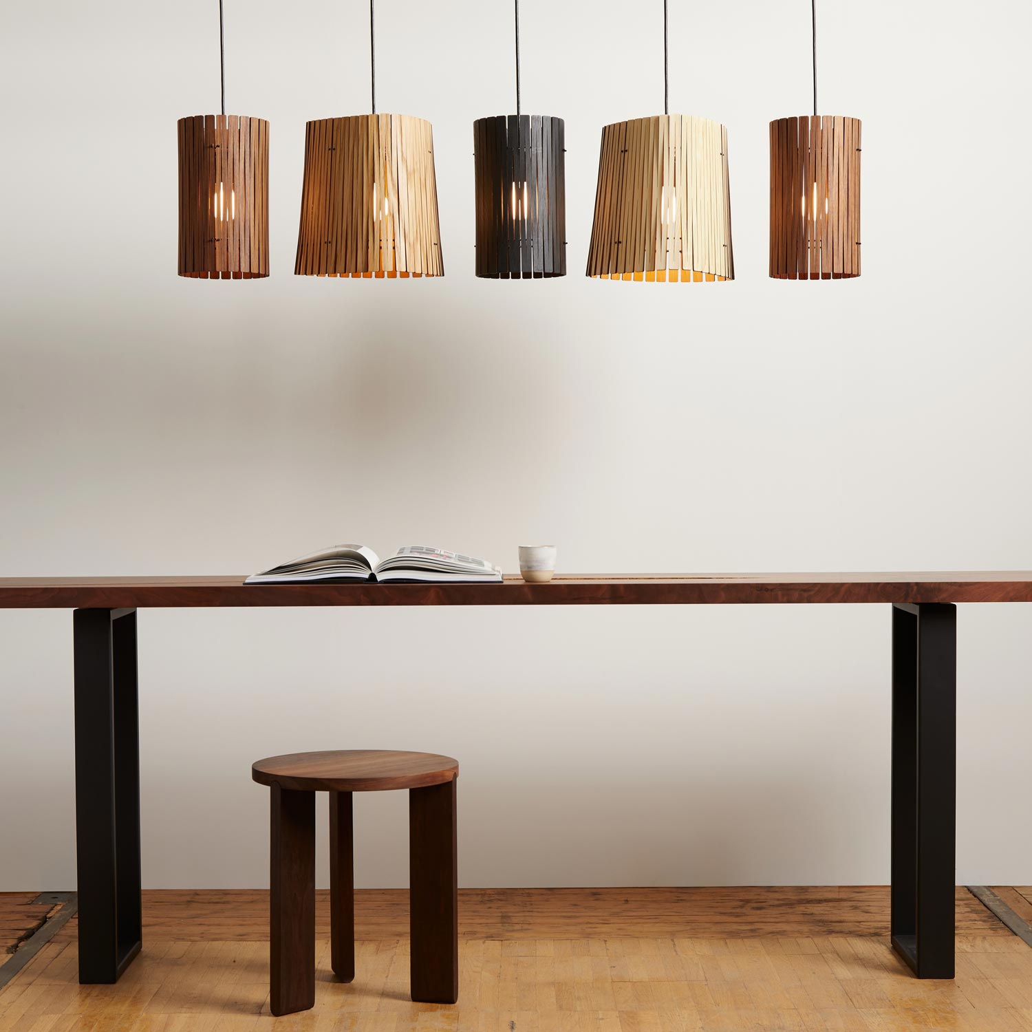 Kerflights P2 Pendant Light in living room.