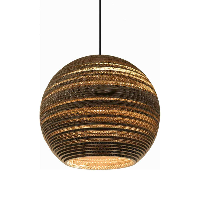 Moon Pendant Light in Natural (Large).