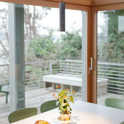Roest Mini Pendant Light in dining room.