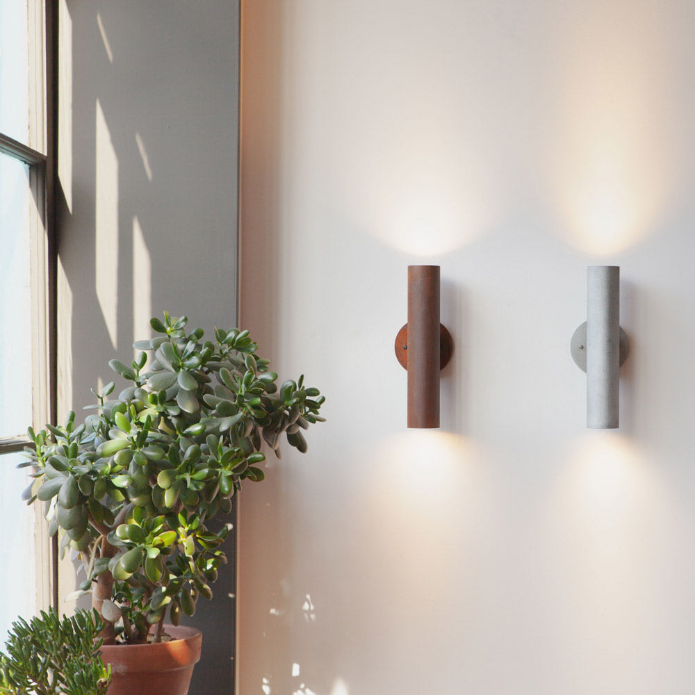 Roest Wall Light in living room.