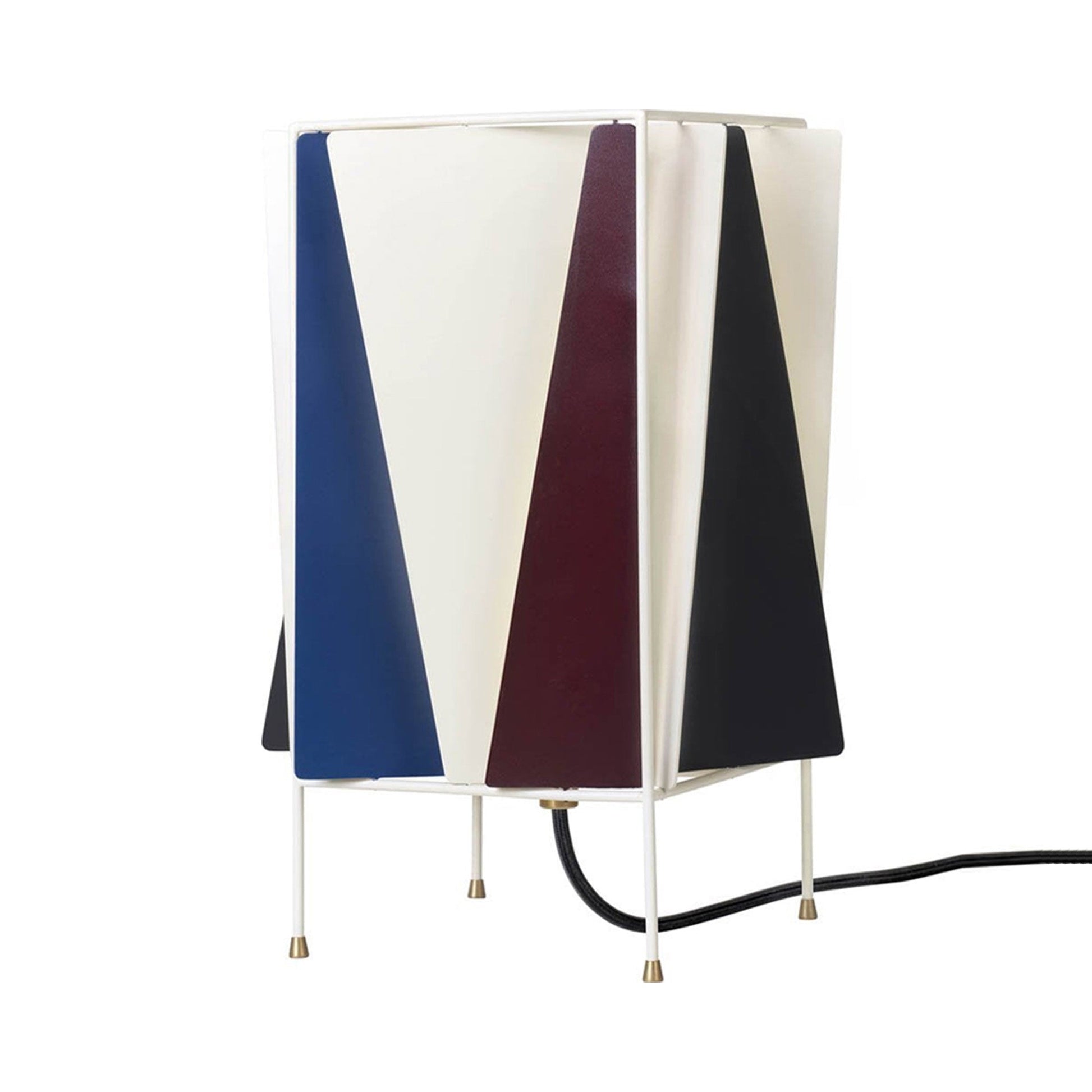 B-4 Table Lamp in French Blue Semi Matt.