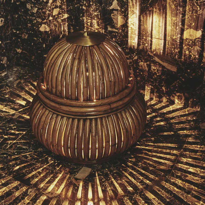 Bohemian Floor Lamp in Detail.