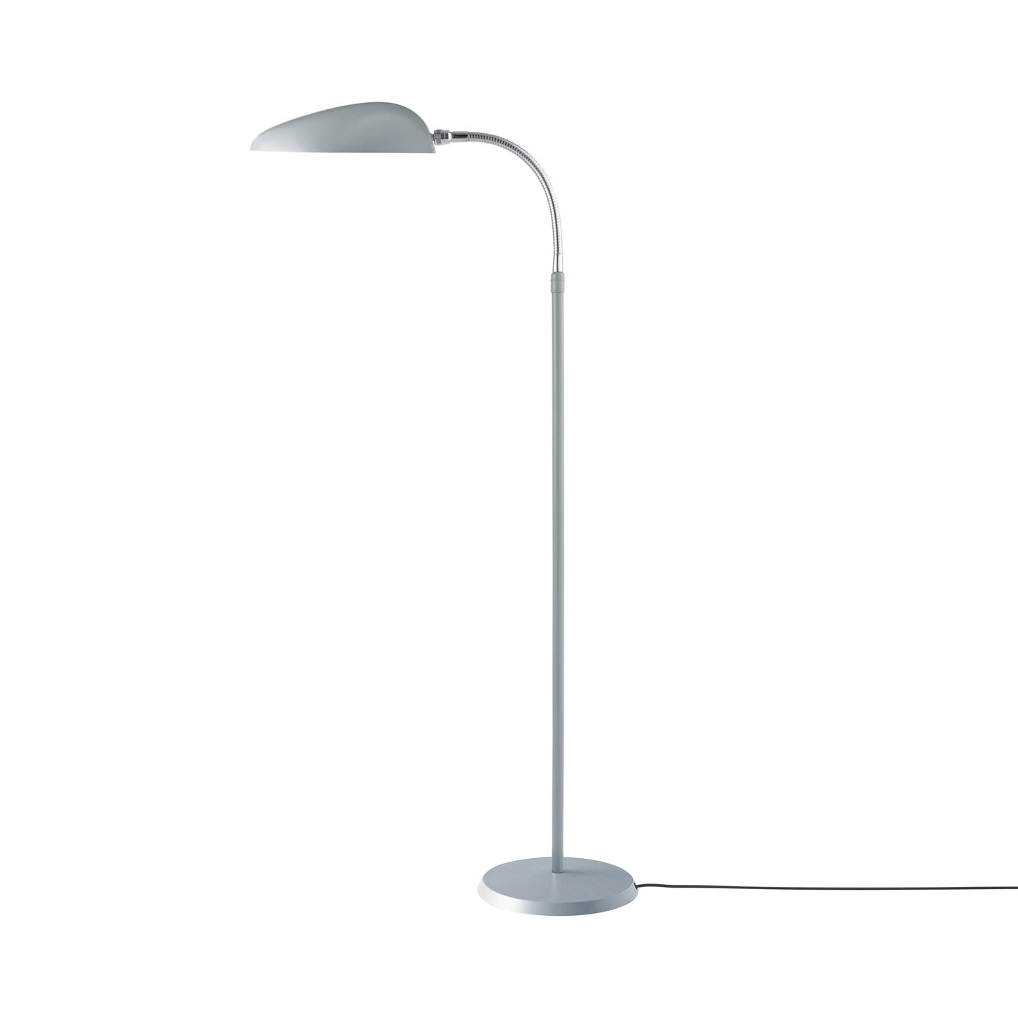 Cobra Floor Lamp in Dusty Blue Semi Matt.