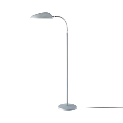 Cobra Floor Lamp in Dusty Blue Semi Matt.