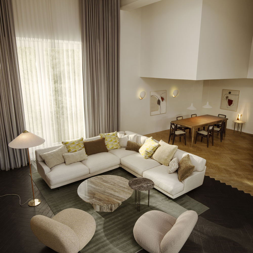 Cobra Wall Light in living room.