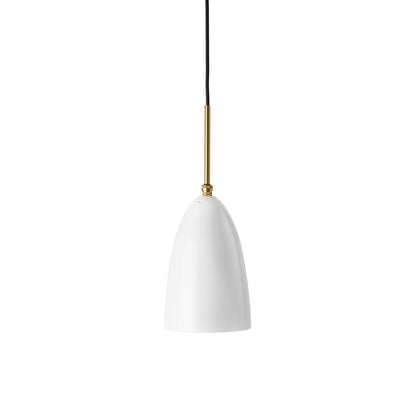 Gräshoppa Pendant Light in Alabaster White Glossy.