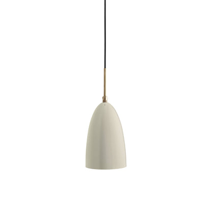 Gräshoppa Pendant Light in Oyster White Semi Matt.