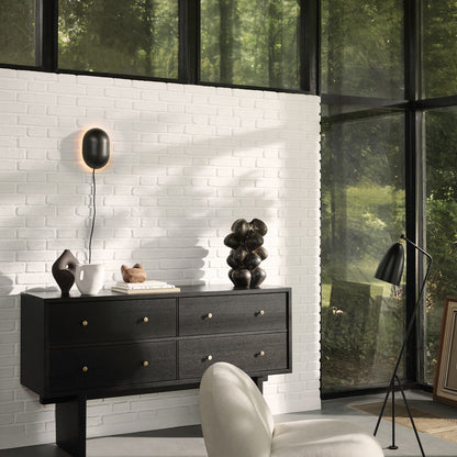 Howard Wall Light in living room.