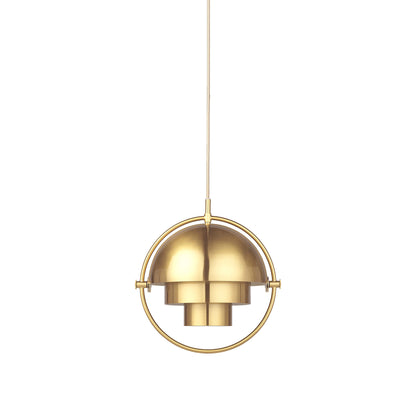 Multi-Lite Pendant Light in Brass/Shiny Brass (Small).