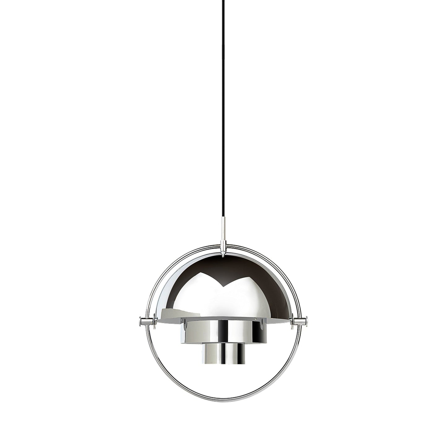 Multi-Lite Pendant Light in Chrome (Large).