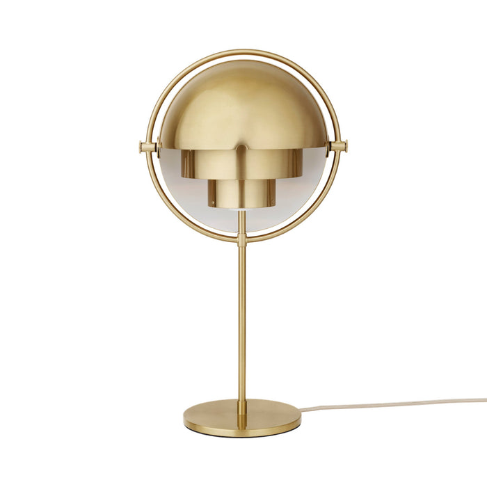 Multi-Lite Table Lamp in Brass/Brass Shiny.