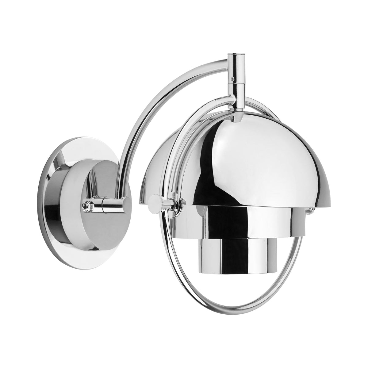 Multi-Lite Wall Light in Chrome.