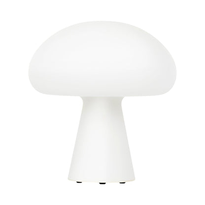 Obello LED Table Lamp in Frosted Glass.