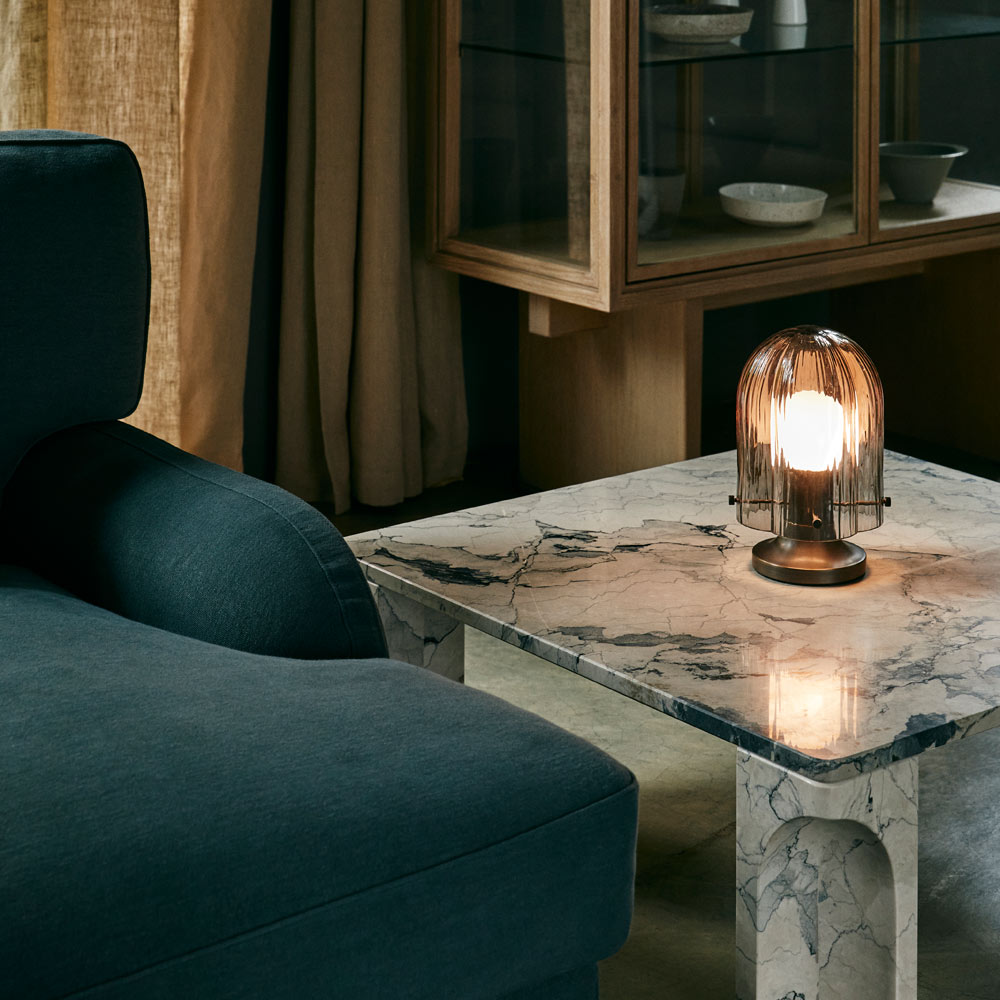 Seine Table Lamp in living room.