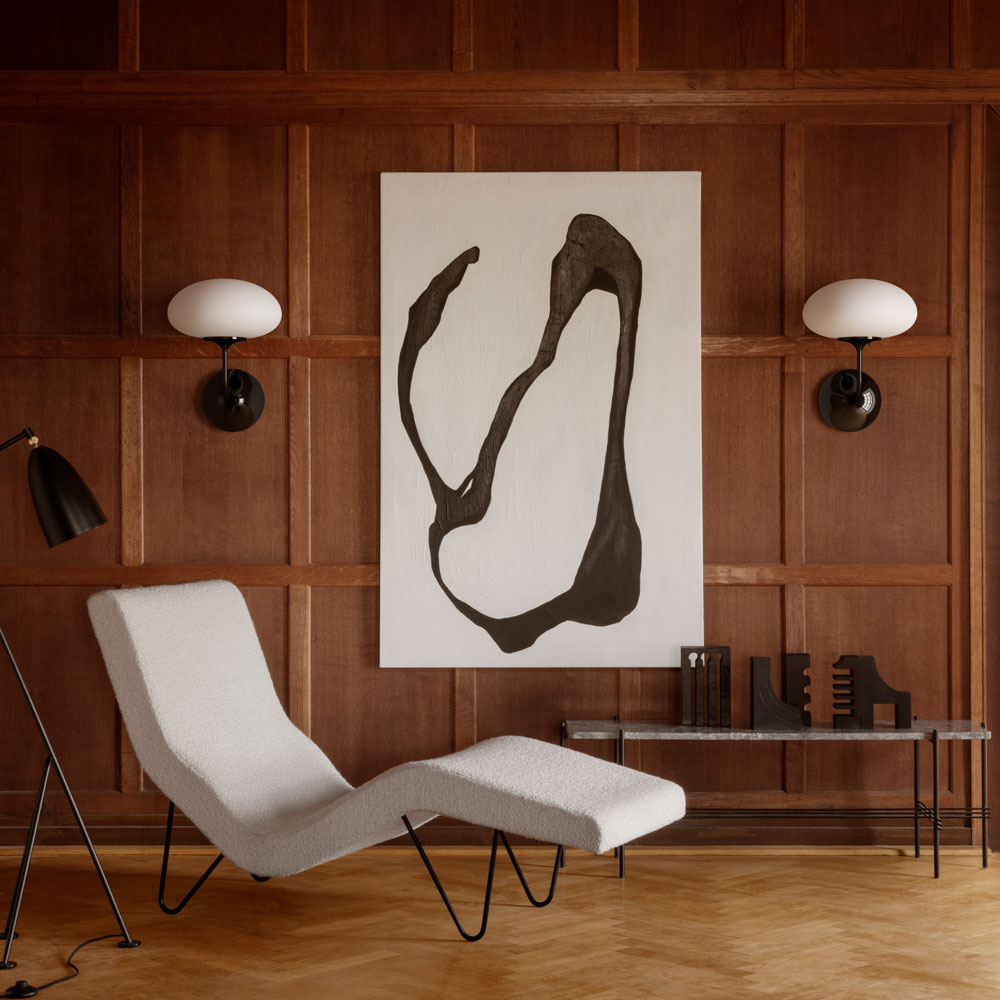 Stemlite Wall Light in living room.